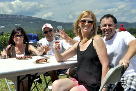 Sample fine local wines at Bounty of the Hudson