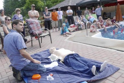Near-drowning of child inspires community CPR workshop