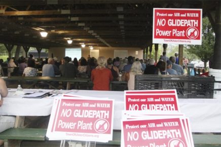 Ulster power plant opponents gather for barbecue