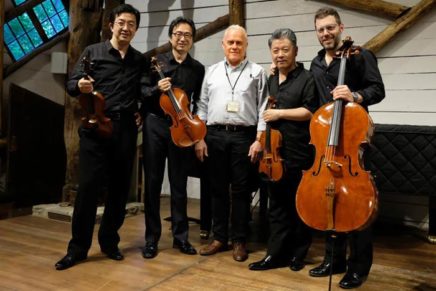 Play me…David Wiebe’s instruments sing for the Shanghai Quartet