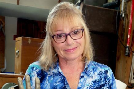 New Paltz sculptor casts artists’ hands in bronze