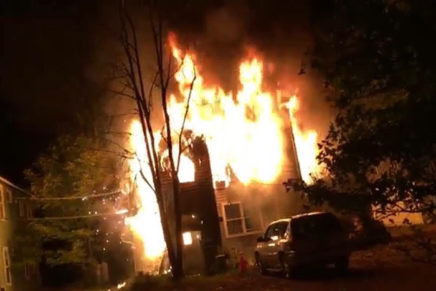 Woodstock fire destroys three buildings