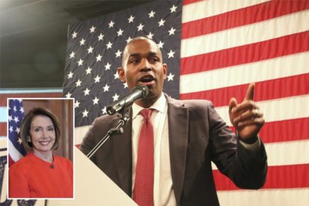 Delgado says he’ll back Pelosi for House speaker