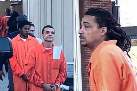 Accused killers appear in town court