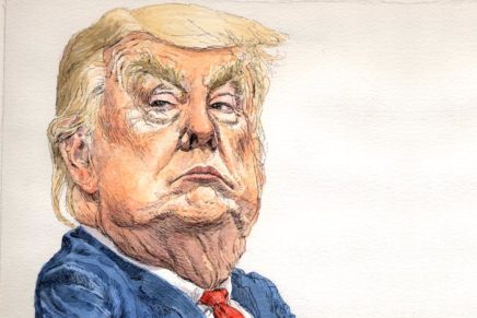 Woodstocker captures the president for New Yorker covers and more