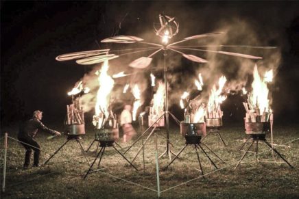 Imbolc Riverfire pageant at Basilica Hudson