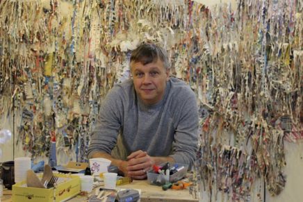 Chris Victor’s jury-rigged art on view at SUNY-Ulster