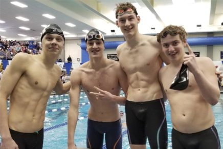 Section 9 swimming: New Paltz second, Kuyl doubles