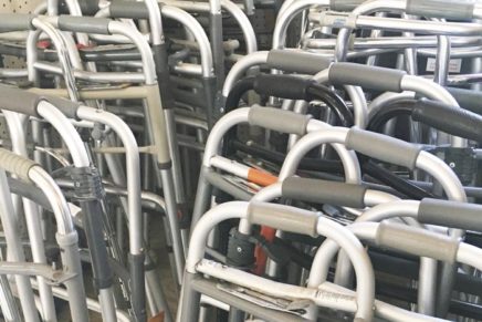Woodstockers can borrow a wheelchair, walker, or other support from the loan closet