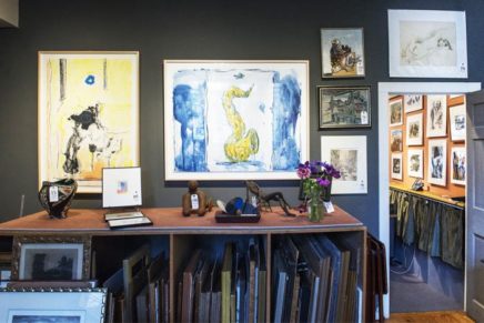 Cox rolls out the art works