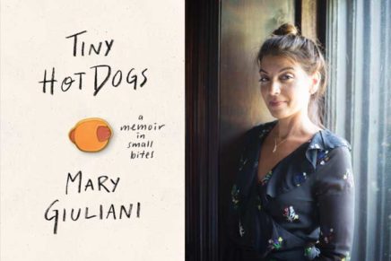 Mary Giuliani hosts a “hometown” launch of her book Tiny Hot Dogs with a cocktail party in Kingston