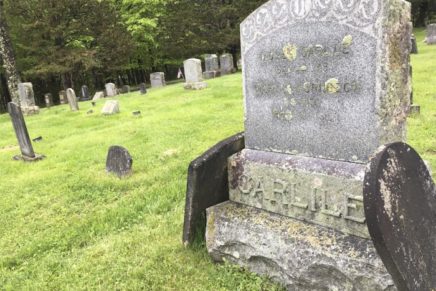 Mysterious headstone leads Woodstock history buffs down a rabbit hole