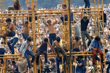 Woodstock: Three Days that Defined a Generation shown on Tinker Street screen