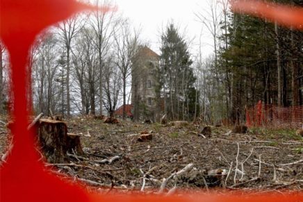 In New Paltz, historic gatehouse and surrounding area now under construction