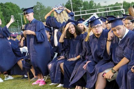 Highland High School graduates 136 students