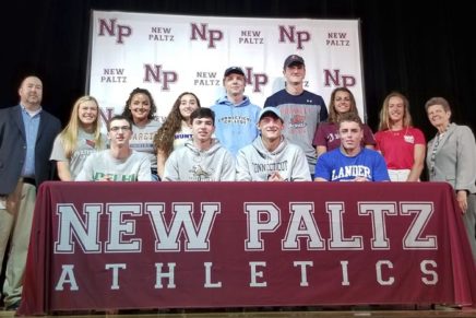 Thirteen New Paltz High School seniors sign with NCAA college sports programs