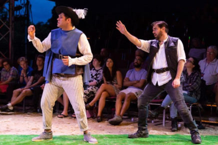 Hudson Valley Shakespeare Festival delivers zesty five-actor Cyrano