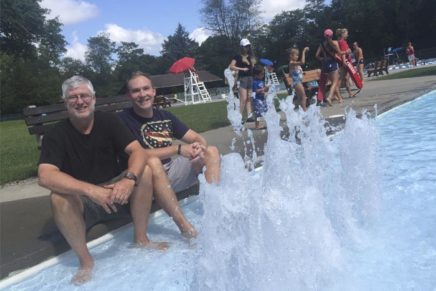 Bill Russell is the man behind the magic of New Paltz’s Moriello Pool