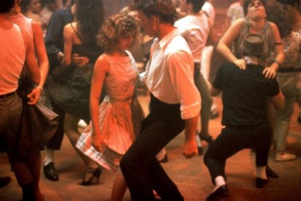 Outdoor screenings of Dirty Dancing at Hasbrouck House, Captain Marvel under the Walkway