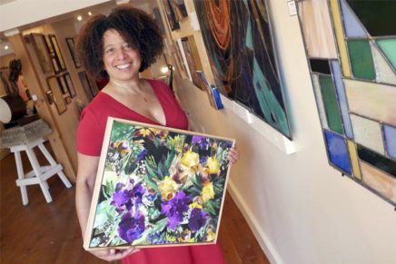 Sylvia Diaz offers PR savvy along with display space at Art JuXtapose in Rosendale
