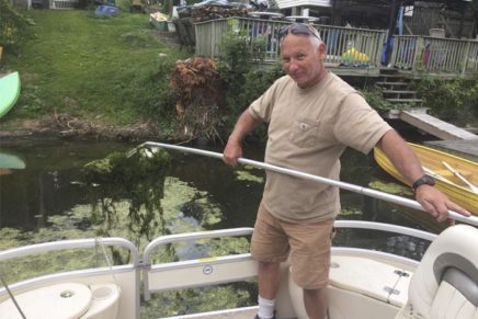 Saugerties works to clear Esopus of invasive milfoil plant