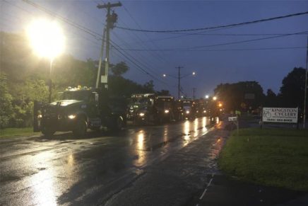 Many departments team up for rapid nocturnal Morton Boulevard repaving