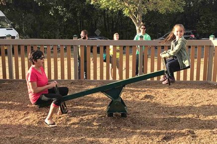Hasbrouck Park playground rebuild near completion