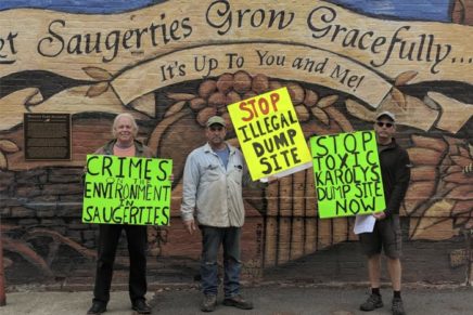 As neighbors fume, hearing on Saugerties dumps grinds on