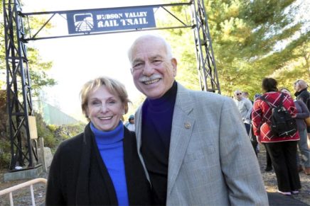 Hudson Valley Rail Trail gateway dedicated to “visionary” Ray & Claire Costantino