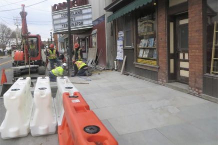 Saugerties bluestone sidewalks replaced